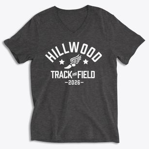 Hillwood Academic Day School Track and Field Soft Lightweight V-Neck