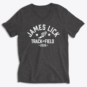 James Lick Middle School Track and Field Soft Lightweight V-Neck
