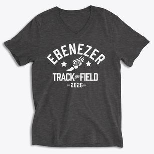 Ebenezer Lutheran School Track and Field Soft Lightweight V-Neck