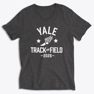 Yale School Track and Field Soft Lightweight V-Neck