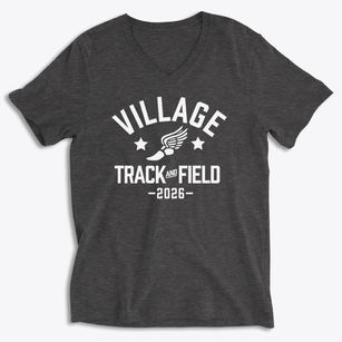 Village Academy Track and Field Soft Lightweight V-Neck
