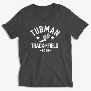 Tubman Middle School Track and Field Soft Lightweight V-Neck