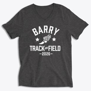 Barry Elementary School Track and Field Soft Lightweight V-Neck