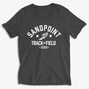 Sandpoint Middle School Track and Field Soft Lightweight V-Neck