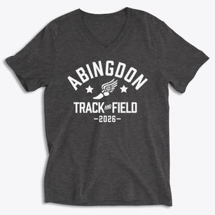 Abingdon Junior High School Track and Field Soft Lightweight V-Neck