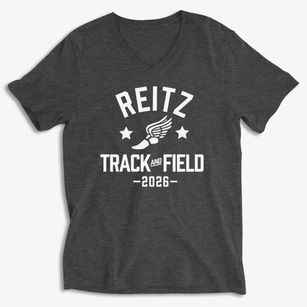 Reitz High School Track and Field Soft Lightweight V-Neck