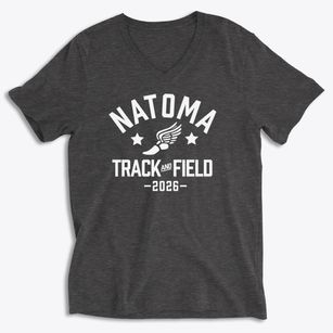 Natoma High School Track and Field Soft Lightweight V-Neck