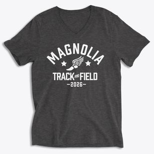 Magnolia Elementary School Track and Field Soft Lightweight V-Neck