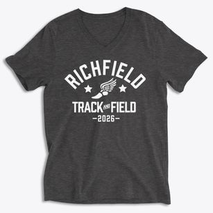 Richfield Public School Academy Track and Field Soft Lightweight V-Neck