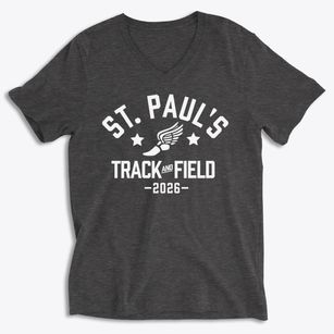 Saint Paul's Lutheran School Track and Field Soft Lightweight V-Neck