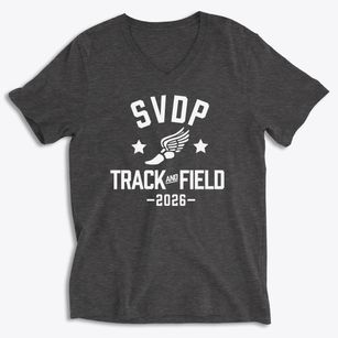 St. Vincent De Paul Elementary Track and Field Soft Lightweight V-Neck