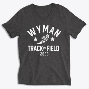 Wyman Elementary School Track and Field Soft Lightweight V-Neck