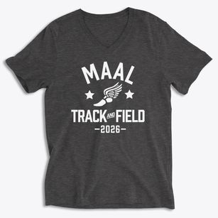 Manhattan Academy For Arts And Language Track and Field Soft Lightweight V-Neck