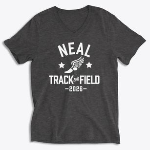 Neal Middle School Track and Field Soft Lightweight V-Neck