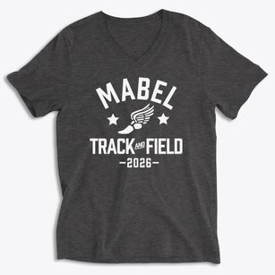 Mabel Elementary School Track and Field Soft Lightweight V-Neck