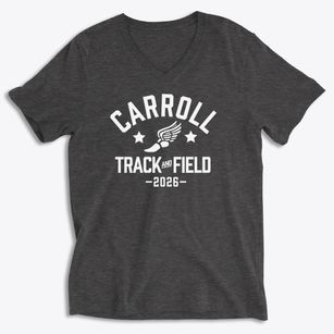 Carroll Middle School Track and Field Soft Lightweight V-Neck