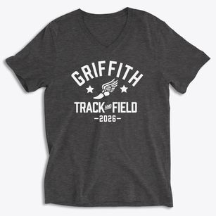 Griffith Elementary School Track and Field Soft Lightweight V-Neck
