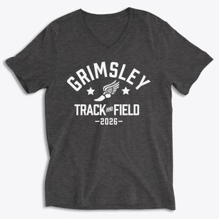 Grimsley High School Track and Field Soft Lightweight V-Neck