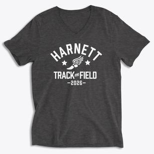 Harnett Primary School Track and Field Soft Lightweight V-Neck