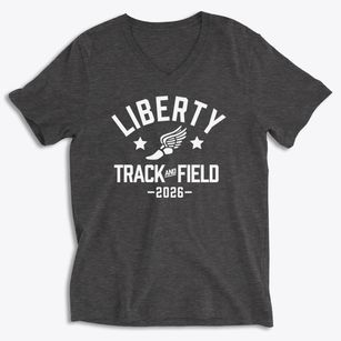 Liberty Elementary School Track and Field Soft Lightweight V-Neck