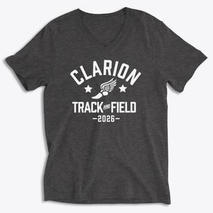 Clarion Area Elementary School Track and Field Soft Lightweight V-Neck