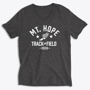 Mt. Hope High School Track and Field Soft Lightweight V-Neck