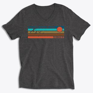 Grand Canyon West Arizona Blissful Sunset Soft Lightweight V-Neck