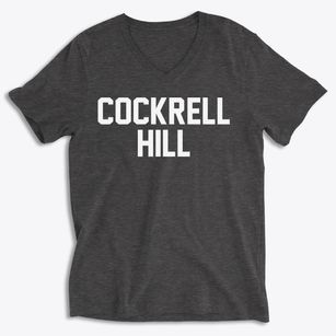 Cockrell Hill Texas Classic Block Soft Lightweight V-Neck
