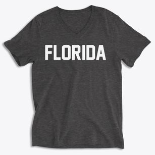 Florida New York Classic Block Soft Lightweight V-Neck