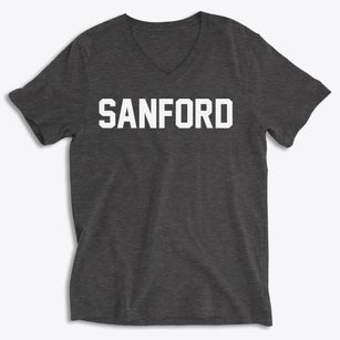Sanford New York Classic Block Soft Lightweight V-Neck