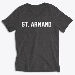St. Armand New York Classic Block Soft Lightweight V-Neck