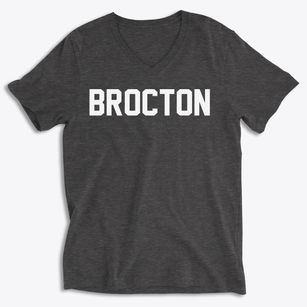 Brocton New York Classic Block Soft Lightweight V-Neck