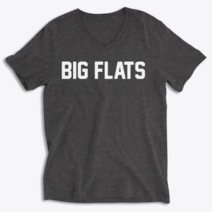 Big Flats Wisconsin Classic Block Soft Lightweight V-Neck