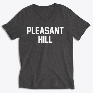 Pleasant Hill Louisiana Classic Block Soft Lightweight V-Neck