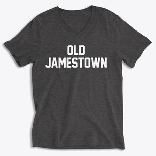 Old Jamestown Missouri Classic Block Soft Lightweight V-Neck