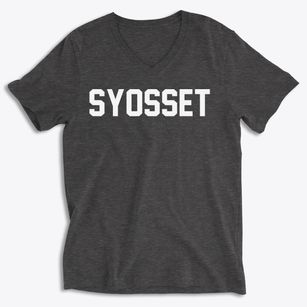 Syosset New York Classic Block Soft Lightweight V-Neck