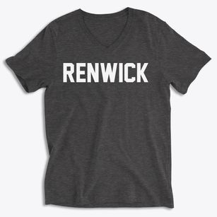 Renwick Iowa Classic Block Soft Lightweight V-Neck