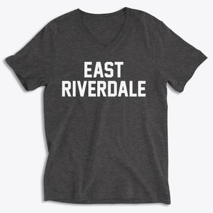 East Riverdale Maryland Classic Block Soft Lightweight V-Neck