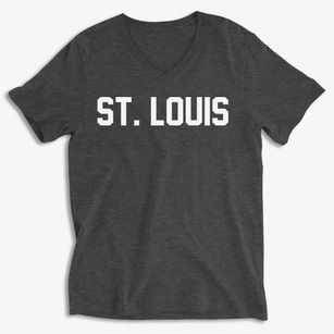 St. Louis Oklahoma Classic Block Soft Lightweight V-Neck