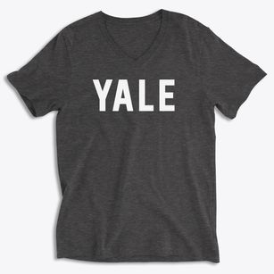 Yale Illinois Classic Block Soft Lightweight V-Neck