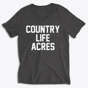 Country Life Acres Missouri Classic Block Soft Lightweight V-Neck