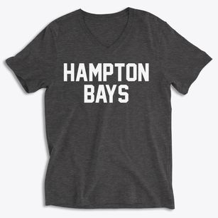 Hampton Bays New York Classic Block Soft Lightweight V-Neck