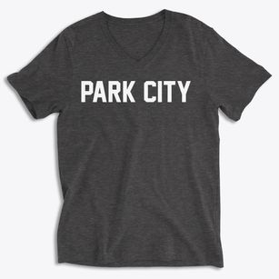 Park City Kansas Classic Block Soft Lightweight V-Neck