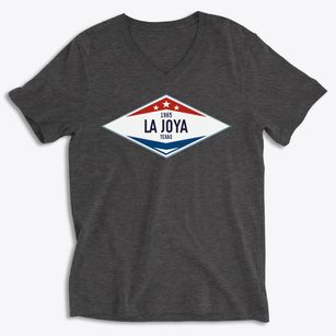 La Joya Texas Diamond Star Soft Lightweight V-Neck