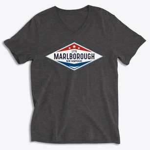 Marlborough New Hampshire Diamond Star Soft Lightweight V-Neck