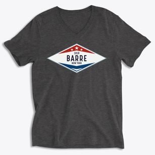 Barre New York Diamond Star Soft Lightweight V-Neck
