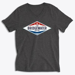 Bridgewater New York Diamond Star Soft Lightweight V-Neck