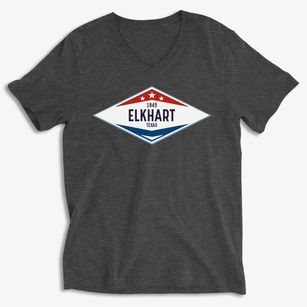 Elkhart Texas Diamond Star Soft Lightweight V-Neck