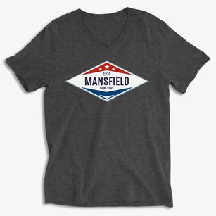 Mansfield New York Diamond Star Soft Lightweight V-Neck