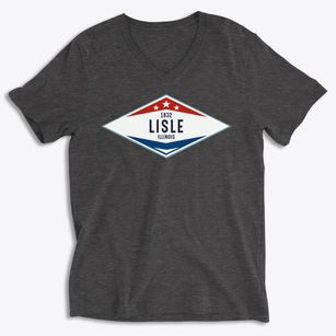 Lisle Illinois Diamond Star Soft Lightweight V-Neck